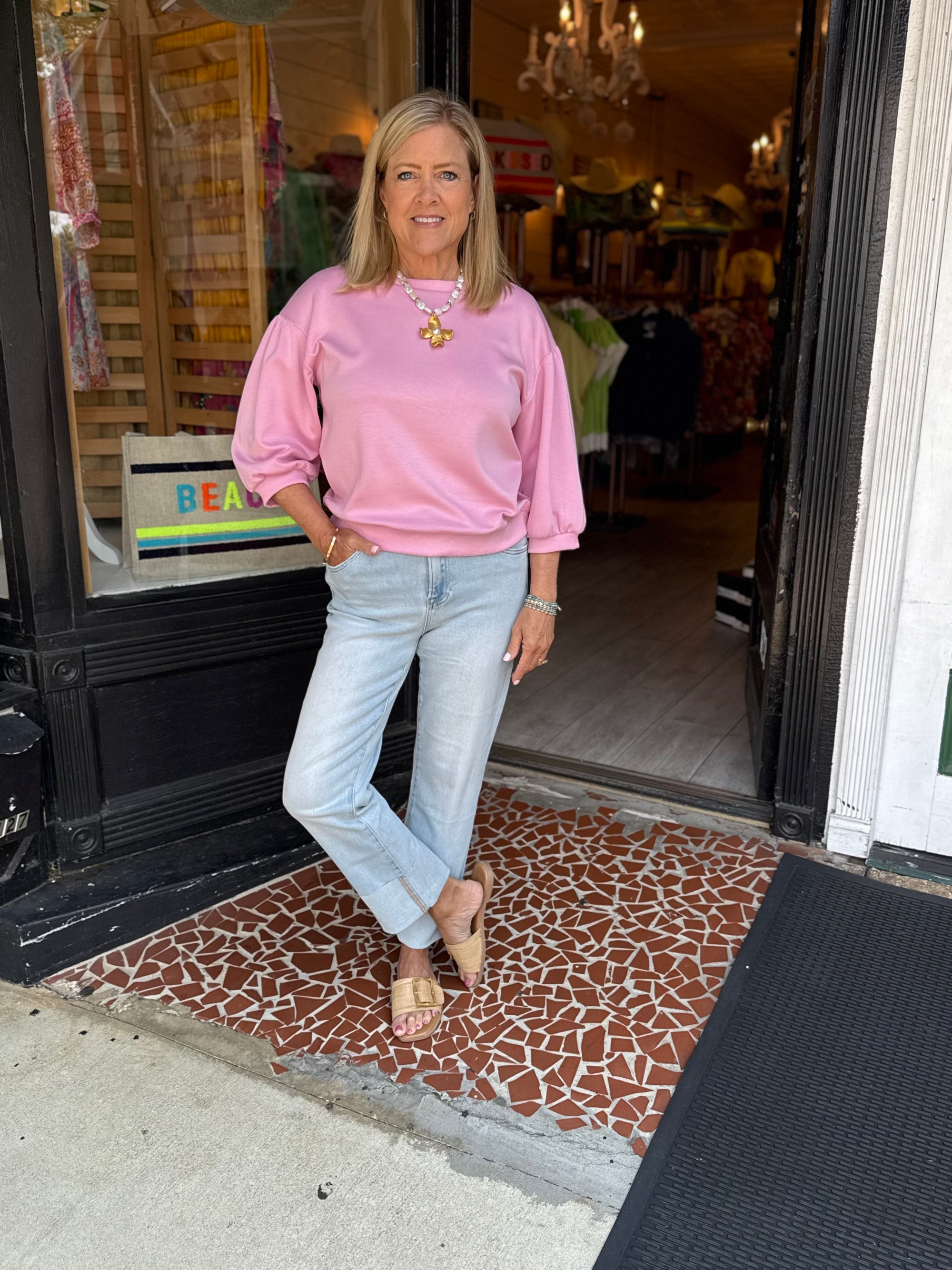 JODIFL: Pretty In Pink Top